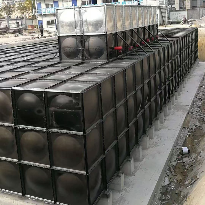 مخزن آب مقطعی مونتاژ شده زیرزمینی
